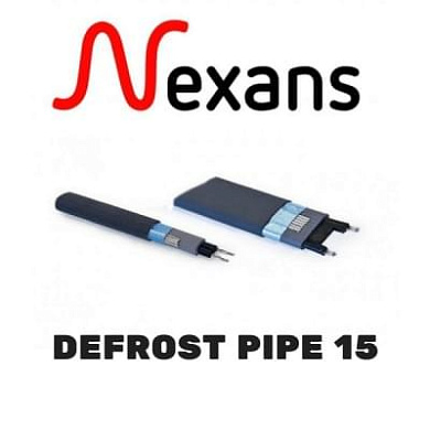 Nexans DEFROST PIPE 15 саморегулирюущийся  кабель 15 Вт/м для систем антиобледенения